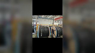 Identificação aérea do núcleo do cabo através de nervuras e figura impressa a laser