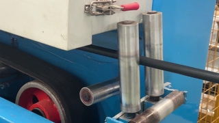 Processo de isolamento de cabo aéreo XLPE