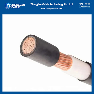 Tensão de cobre do núcleo IEC60502-1 do Pvc dos cabos isolados 630mm2 de Xlpe única baixa