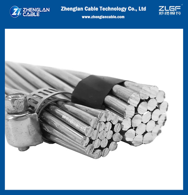 Linha cabo aéreo AAC/ACSR ASTM B231 ASTM B232 ASTM B399 da transmissão dos condutores desencapados