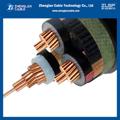 6.35/11kv N2XSY cabo de alimentação Xlpe Cabos de cobre isolados não blindados DIN VDE 0276-620 HD 620