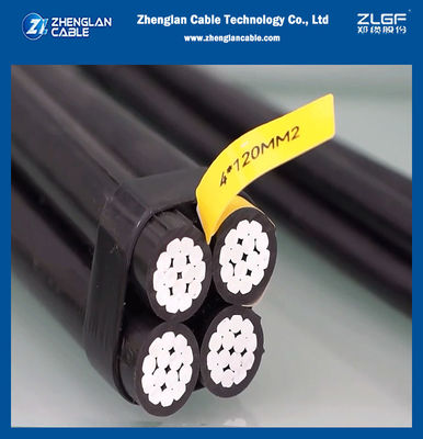 0.6-1KV Veff KV/Hz Test Voltage Overhead Insulated Cable