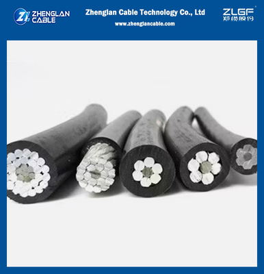 0.6/1kv Cabos aéreos isolados AAC/XLPE+AAAC/XLPE Cabos aéreos ABC de baixa e média tensão torcidos