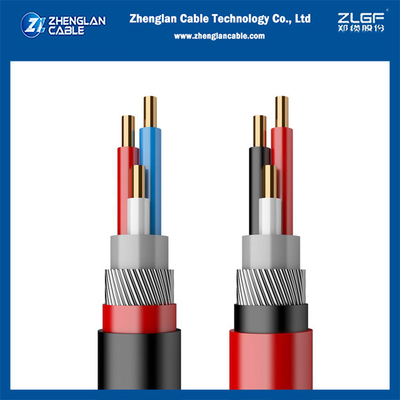 0.6/1kv SWA cabo blindado Cu/pvc/pvc/swa/pvc 3x6mm2 IEC60502-1 / IEC60228