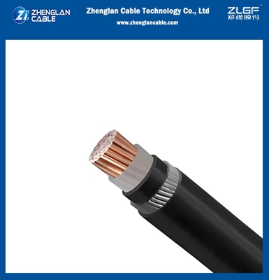 Cabos de energia de baixa tensão de alumínio de armadura de fio CU/XLPE/PVC/AWA/PVC 0,6/1KV 1x300mm2 IEC60502-1