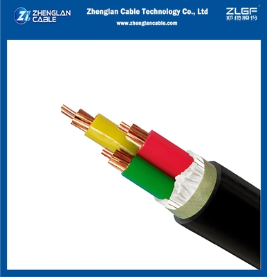 Cable subterrâneo de cobre de baixa tensão não blindado 0.6/1kv 3x95mm2 IEC60502-1 CU/XLPE/PVC