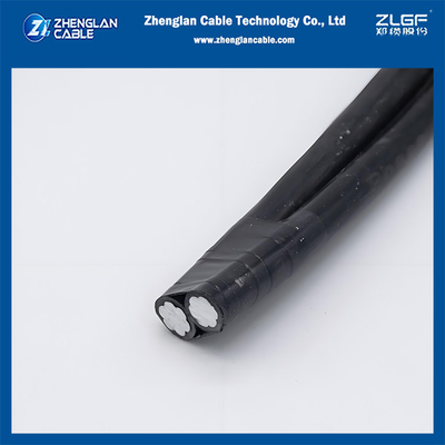 1KV cabo de ligação aérea xlpe isolado 2x16mm2 NFC-33-209