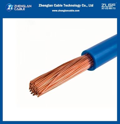 H07V-K Conductor de cobre fio de PVC CU/PVC classe 5 450/750V 2,5 mm2 fio de cobre Pvc isolado a 90°C IEC60227