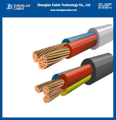 Cable de condução de cobre de revestimento de PVC isolado IEC60502-1