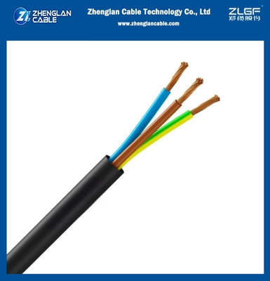Cabos RV-K Cabos de alimentação flexíveis Cabos de alimentação XLPE Capa de PVC isolado Classe 5 Condutor de cobre 0,6/1kv CU/XLPE/PVC 3x35mm2