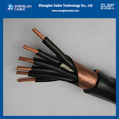 0.6/1KV Cable de controlo Cu/pvc/cts/pvc 7x1.5mm2 IEC60502-1