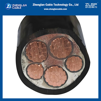 1KV XLPE Cabos de alimentação isolados LSZH revestidos 3x25+2x16mm2 IEC60502-1