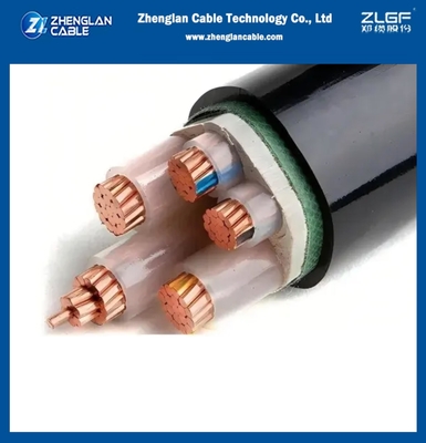 Cabo Multipolar CU/XLPE/PVC 0.6/1KV com Condutor de Cobre, Isolamento XLPE e Cobertura PVC 16mm2 5 Condutores Cabo de Cobre 5x16mm2