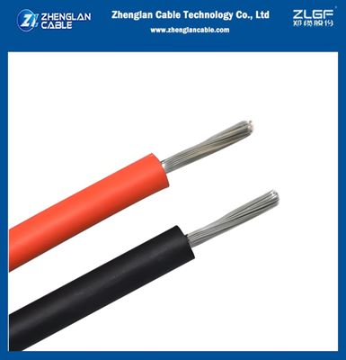 Cable solar de cobre enlatado DC 1.5KV AC 0.6/1KV cabo de núcleo único 185mm2 H1Z2Z2-K Certificação TUV