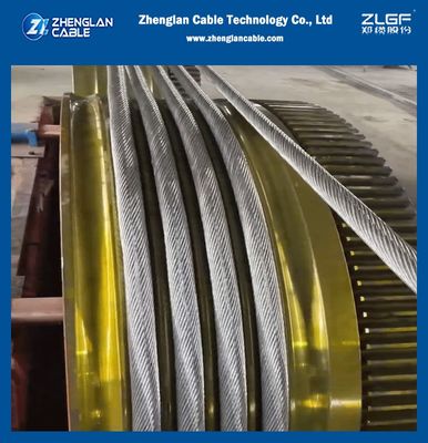 Condutor nu aéreo AAAC 25mm2 para linhas de distribuição e transmissão de energia.