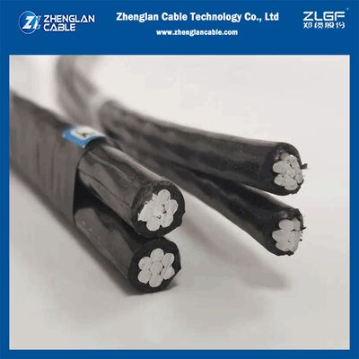 2x16mm2 0,6/1KV XLPE Cabos aéreos isolados NFC 33-209