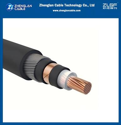 19/33KV Single Core Copper Power Cable aluminum wire armored CU/XLPE/PVC/AWA/PVC 1x400mm2 IEC 60502-2
