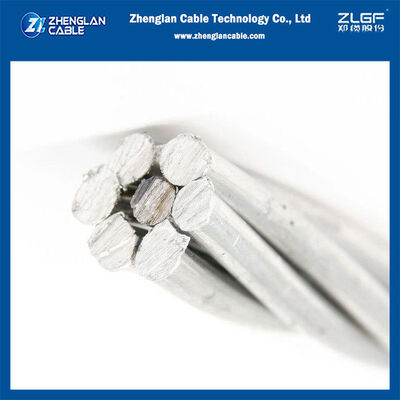 Condutor ACSR nu ASTM B232/232M 795 AWG ou MCM Aço condutor de alumínio reforçado para linha aérea