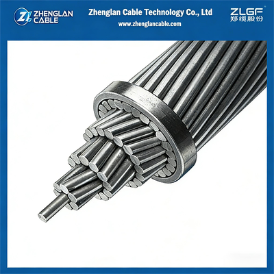 Caa 240/40mm2 condutor de alumínio nu com aço reforçado (26/3,45+7/2,68）DIN48204