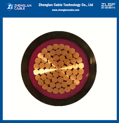 Cabos de Aterramento Unipolares de Baixa Tensão NYY Condutor de Cobre Isolamento PVC CU/PVC/PVC 1x120mm2 IEC60502-1