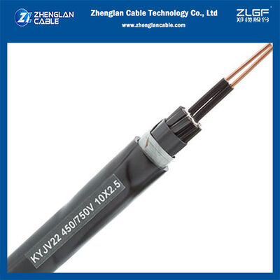 0.6/1kV Isolados em XLPE Cabo de Controle Condutor de Cobre PVC revestido - Cabo de Controle Blindado para Centrais Elétricas