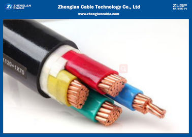 Área nominal: IEC isolado PVC Unarmoured 60502-1 do cabo distribuidor de corrente do LV de quatro núcleos 4*1.5~4*400mm2 (0.6/1KV) (CU/PVC/NYY/N2XY)