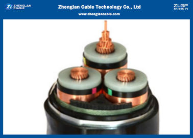 Cabo distribuidor de corrente blindado de cabos distribuidores de corrente 12/20KV do milivolt (3Cores) (CU/XLPE/STA/NYRGBY/NYB2Y/N2XBY/NYBY)