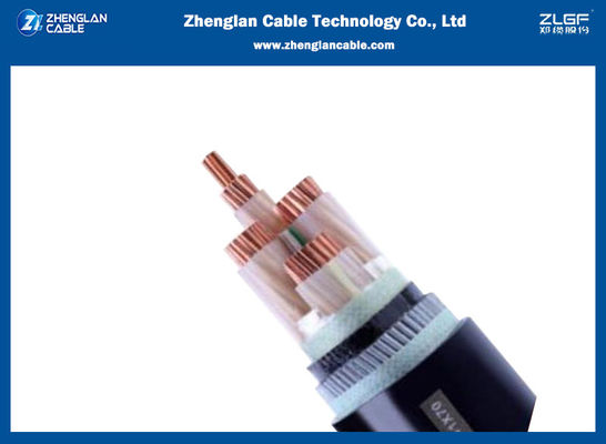 cabo distribuidor de corrente 4x25sqmm de baixa tensão de 1kv CU/XLPE/PVC/SWA/PVC IEC60502-1