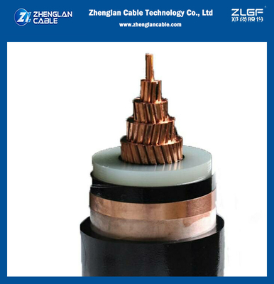 8.7/15kV 3X185mm2 XLPE isolou PVC médio Jacekt da tensão dos cabos distribuidores de corrente